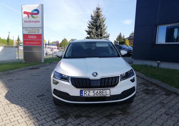 Skoda Karoq cena 92500 przebieg: 69840, rok produkcji 2019 z Nidzica małe 497